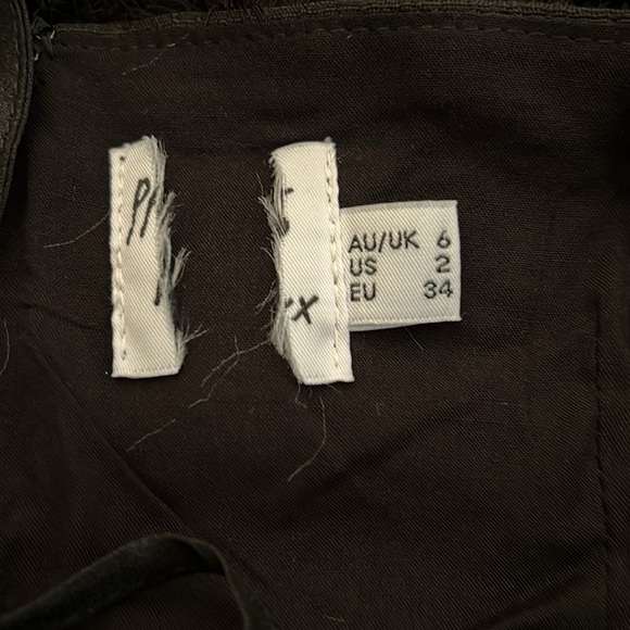 NWOT Princess Polly MOLINA MINI DRESS BLACK - Picture 7 of 8